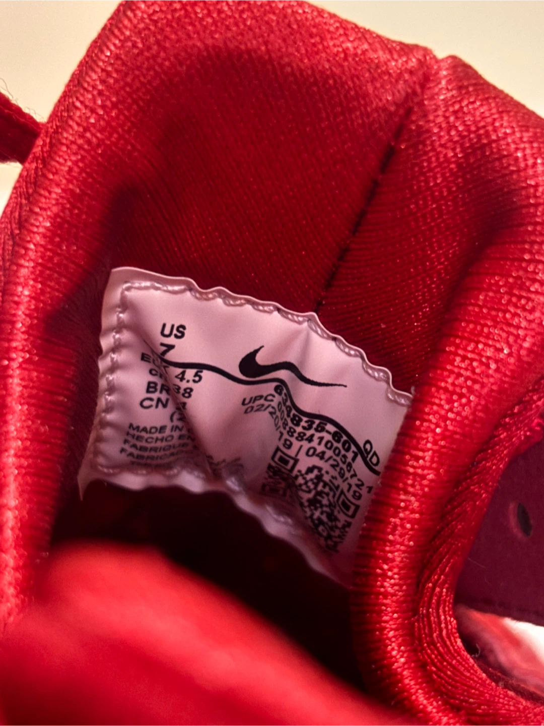 Nike Air Huarache Red Sneakers - photo 3