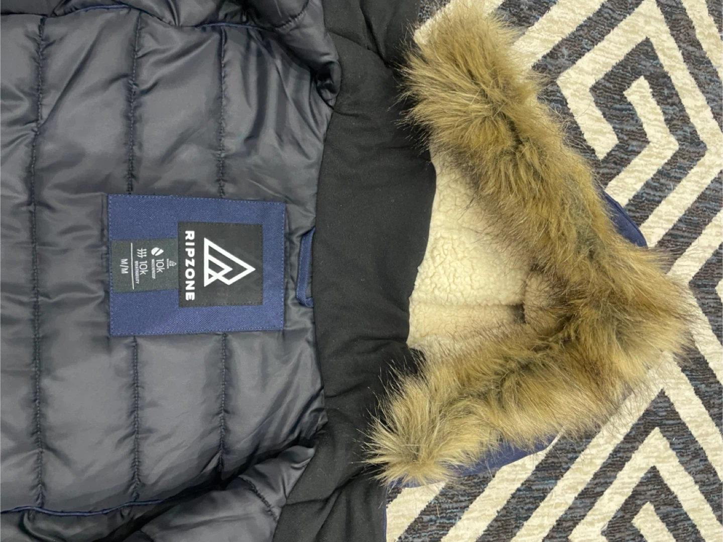 Ripzone Blue Winter Parka - Size M - photo 4