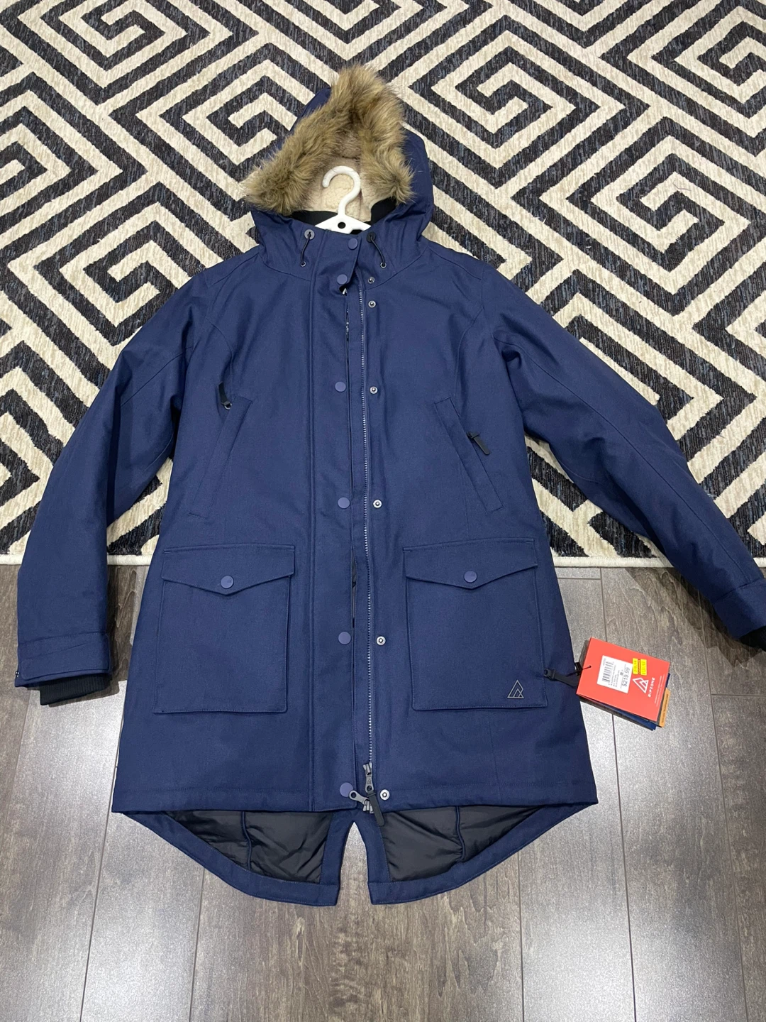 Ripzone Blue Winter Parka - Size M