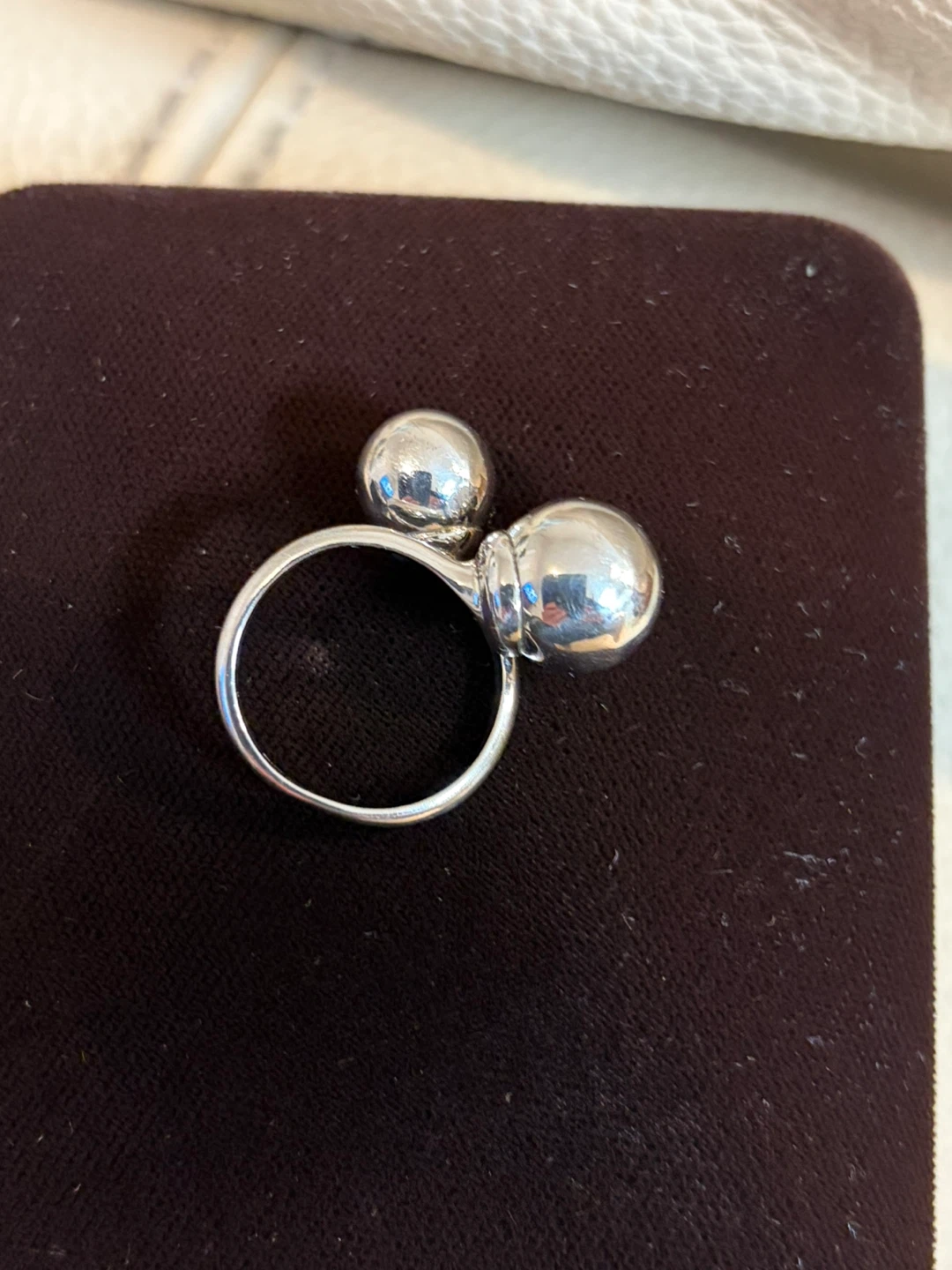Sterling Silver Bangle Bracelet & Ring - photo 5