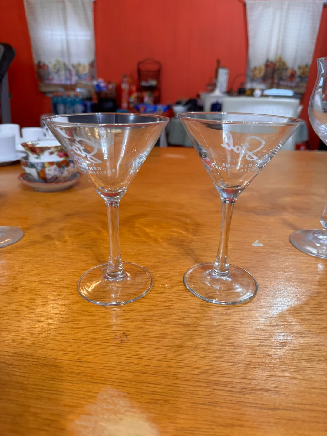 🥕Assorted Stemmed Glasses - Royal Caribbean & Floral - photo 3
