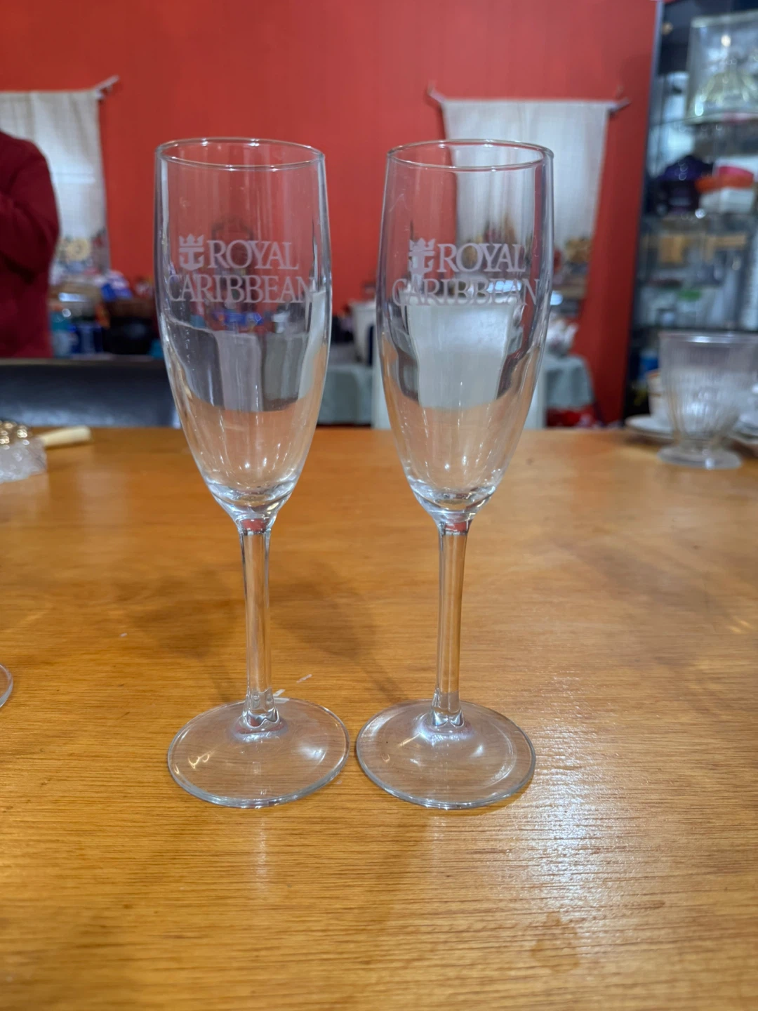 🥕Assorted Stemmed Glasses - Royal Caribbean & Floral - photo 5