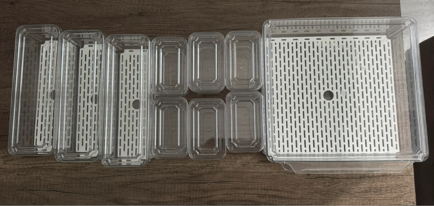 Clear Plastic Food Storage Containers