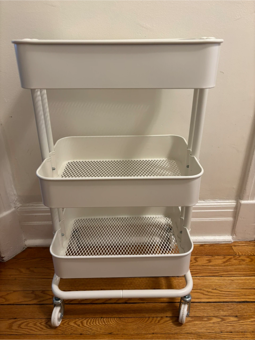 White Utility Cart