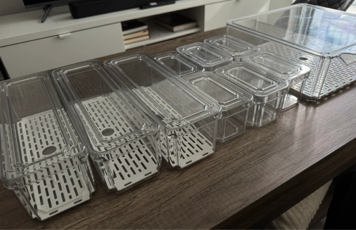 Clear Plastic Food Storage Containers - photo 2