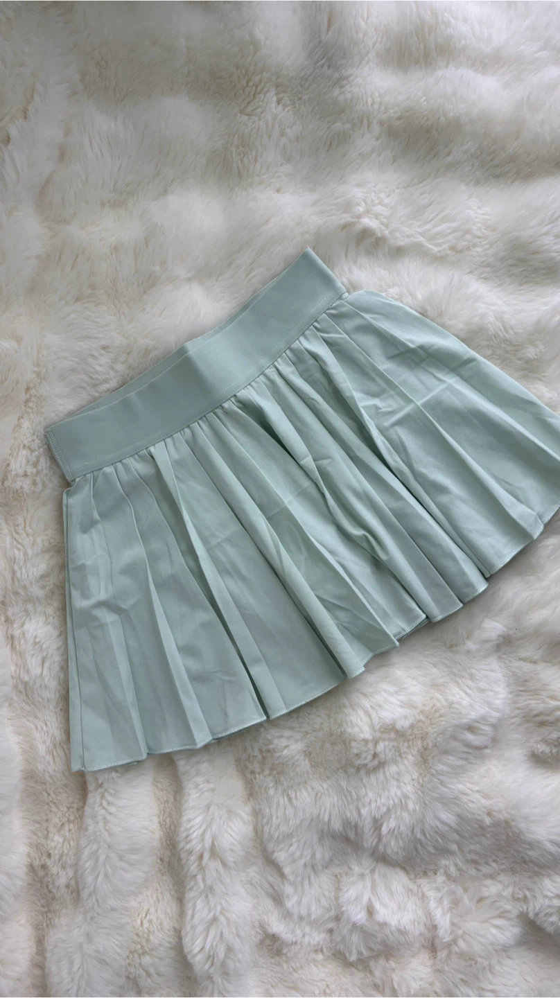 Aritzia TNA Tennis Skirt - Size 2XS - Light Green/Mint - photo 2