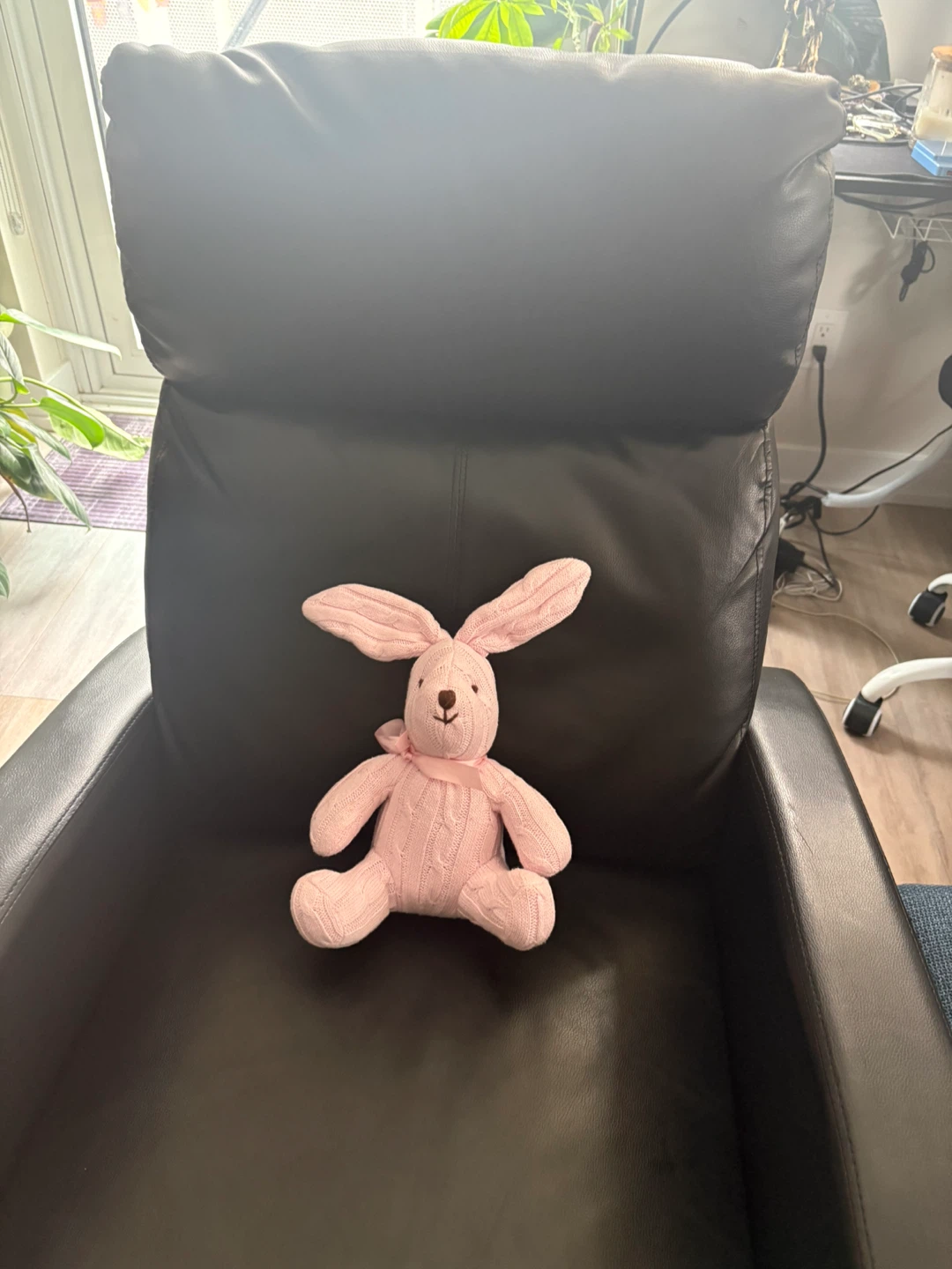 Pink Bunny Plush Toy