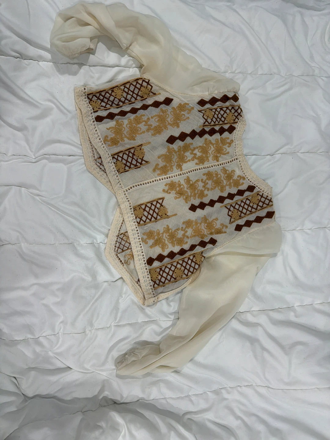 Vintage Embroidered Cardigan 🥕 - photo 2