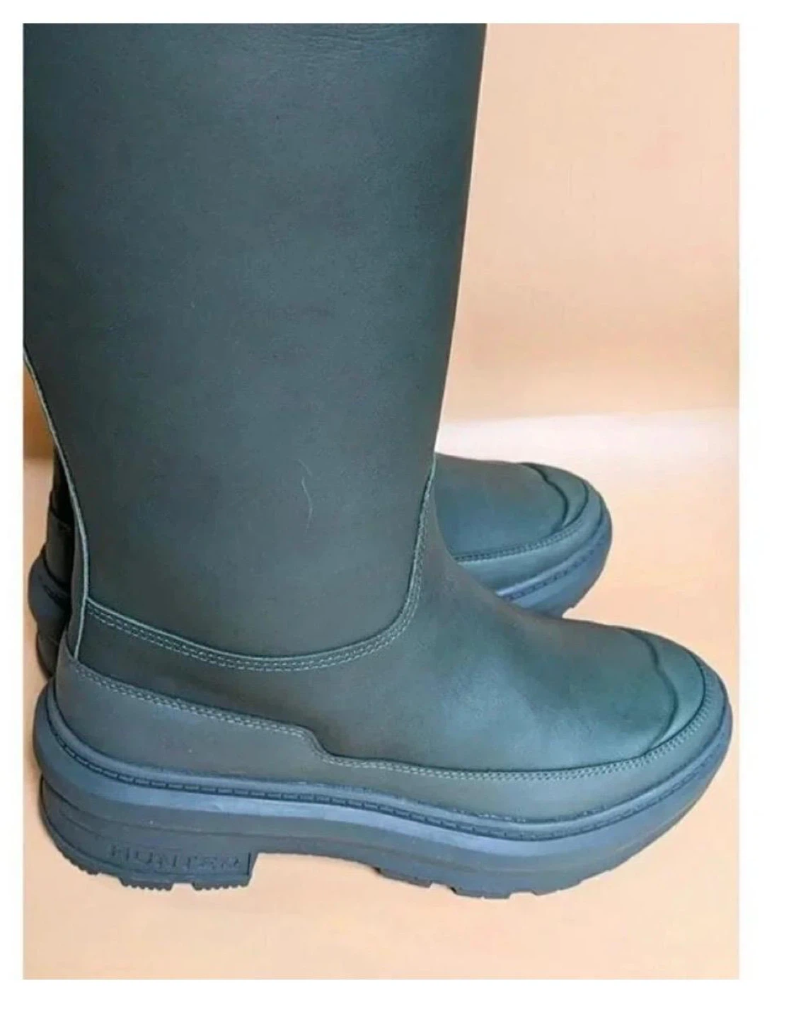 Hunter Womens Chasing Boot Olive US 5