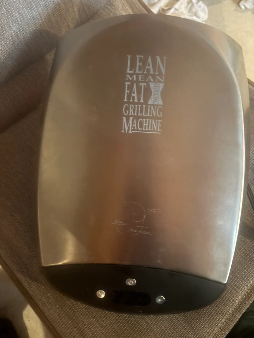 George Foreman Lean Mean Fat Reducing Grilling Machine