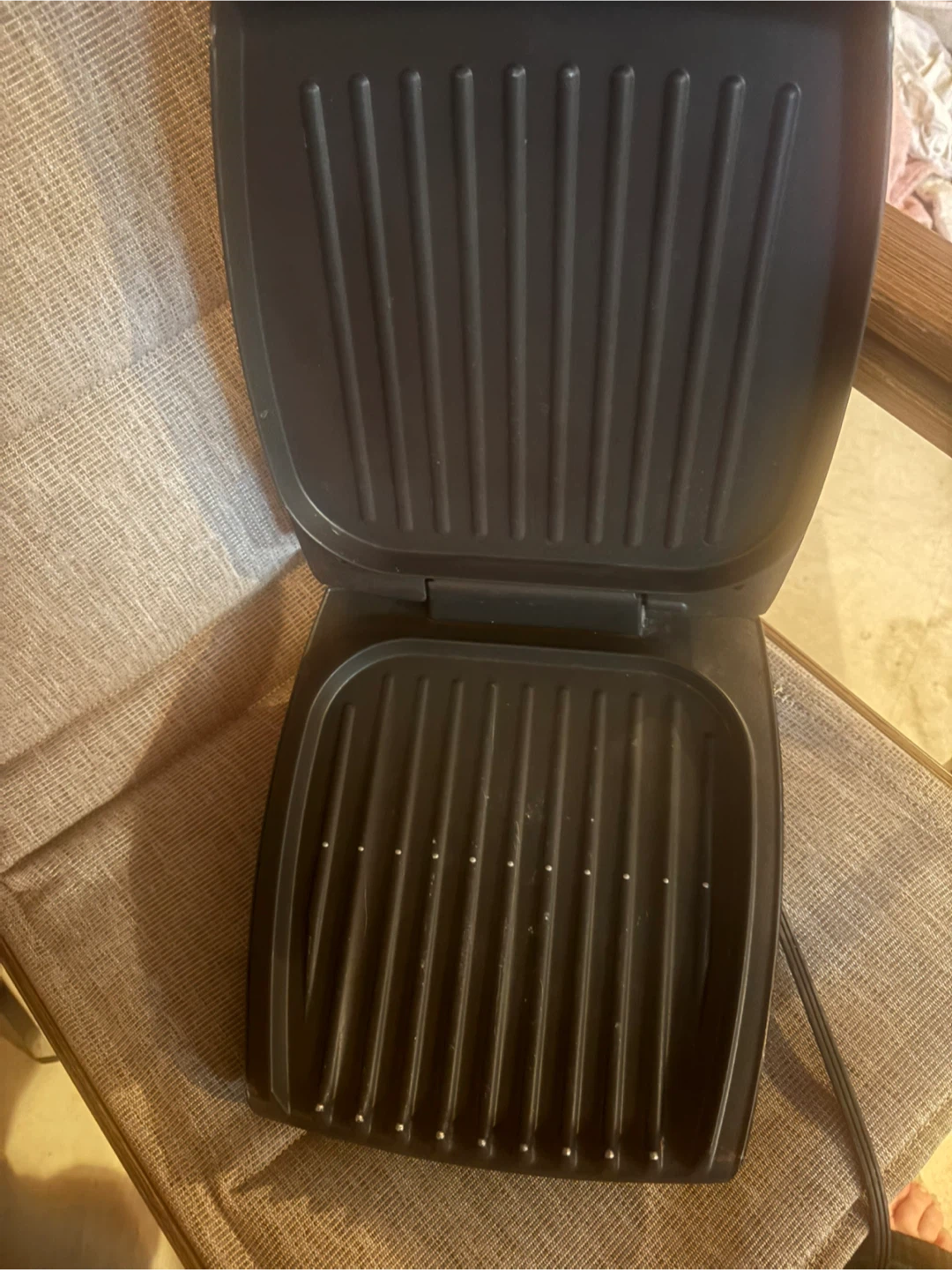 George Foreman Lean Mean Fat Reducing Grilling Machine - photo 2