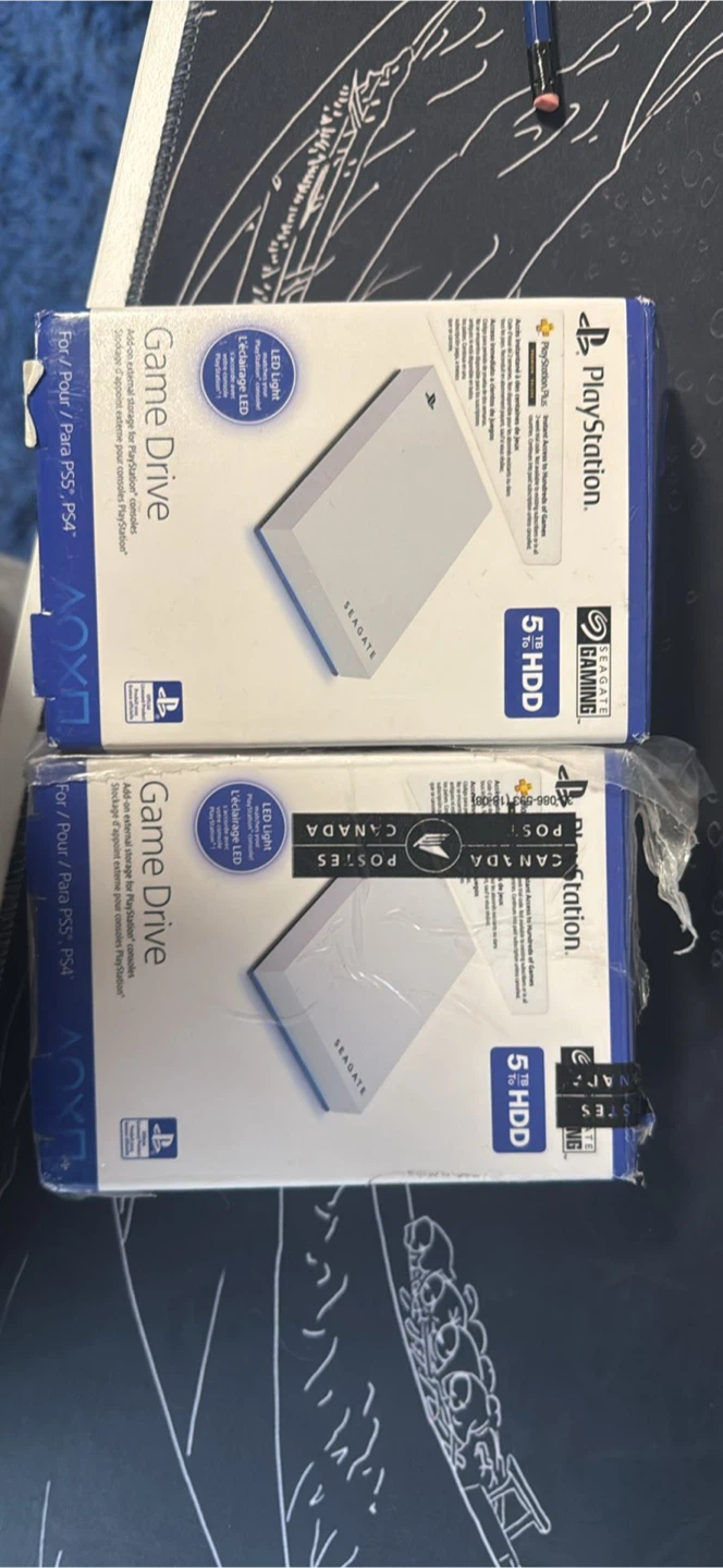 Ps5/Ps4 5TB Game Drive