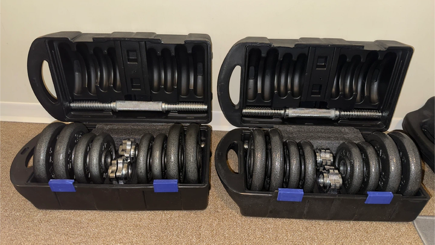 CAP 40 Lb Dumbbell Set with Case - photo 2