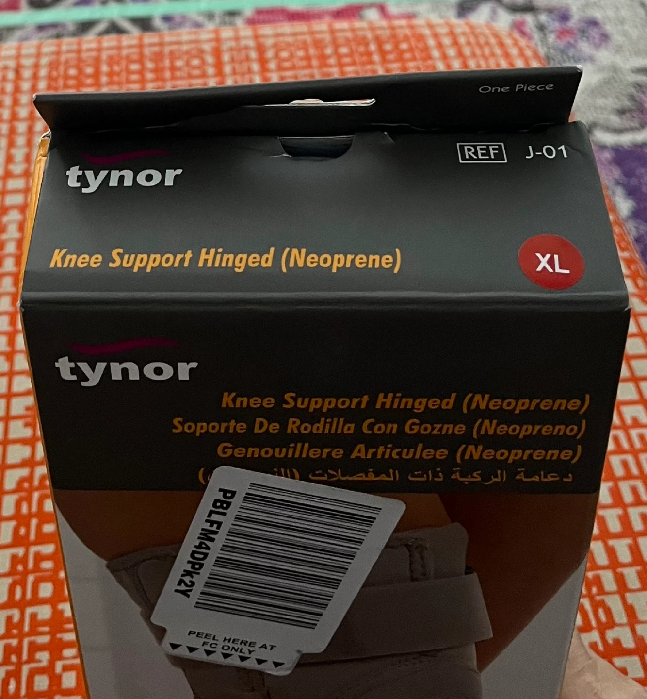 Tynor Knee Support Hinged (Neoprene) Size XL - photo 3