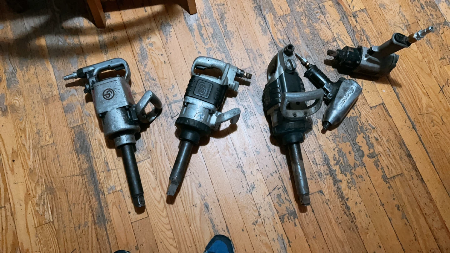Used Ingersoll Rand & Chicago Pneumatic Impact Wrenches