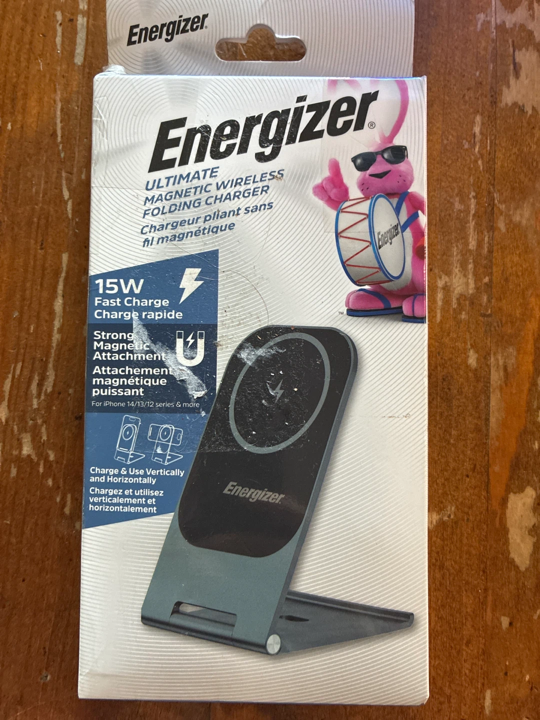 New Energizer 15W Ultimate Magnetic Wireless Folding Charger