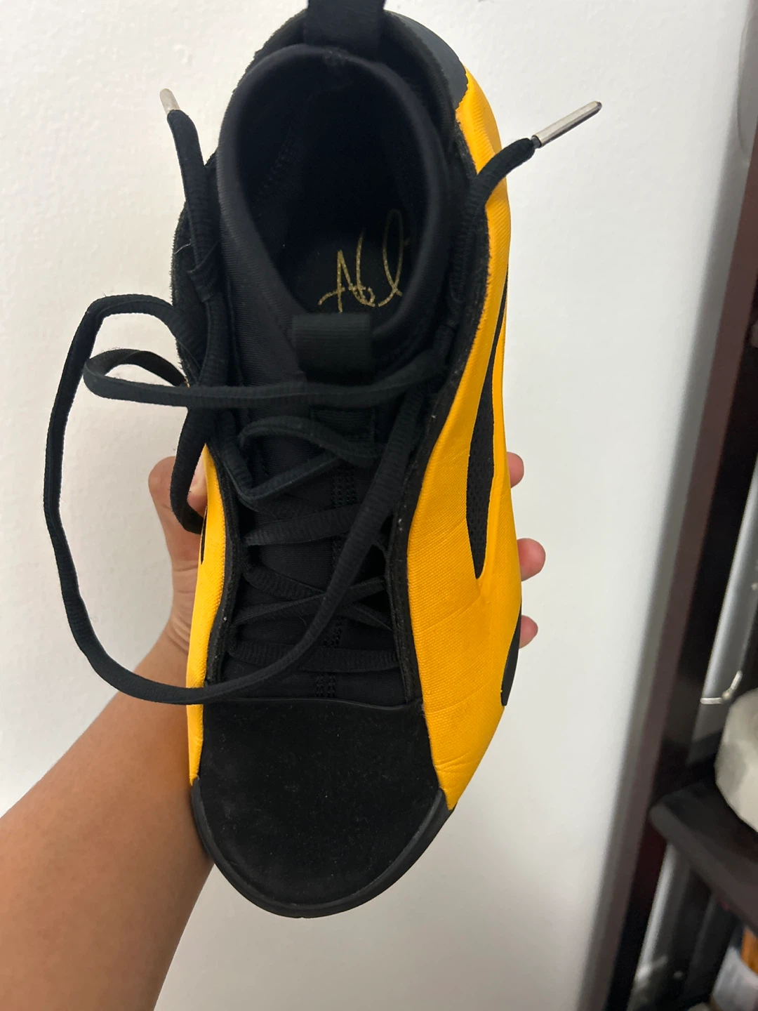 Adidas James Harden Volume 8 Yellow/Black - photo 2