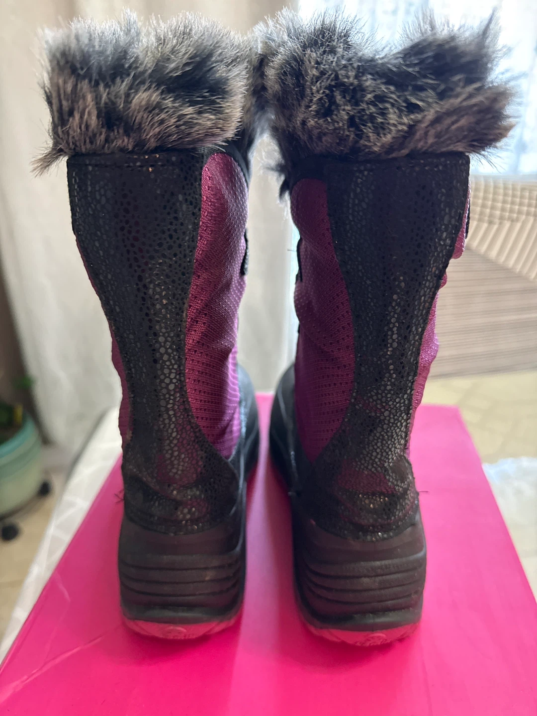 Kamik Purple Snow Boots - Size 4 - photo 4