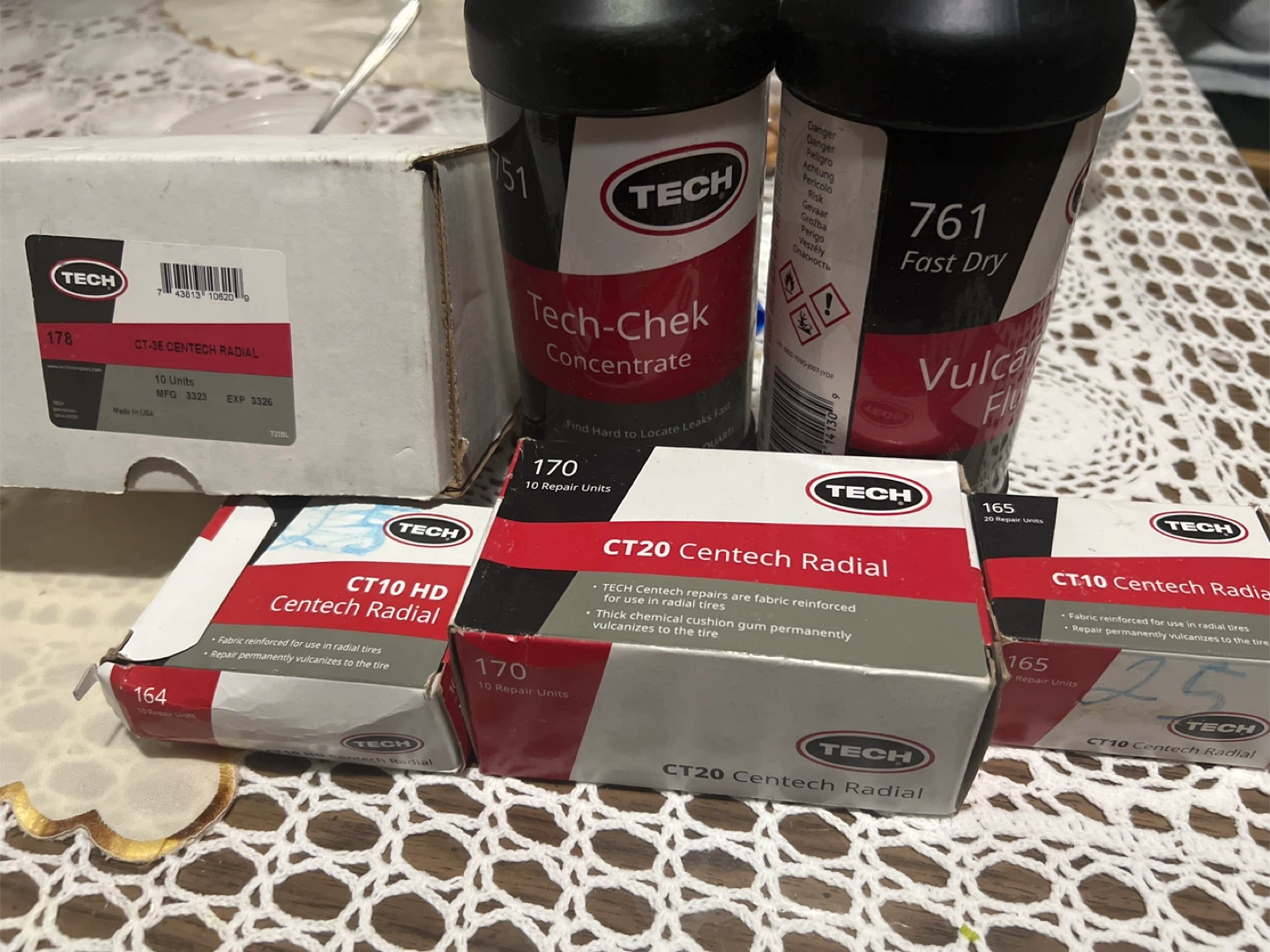 TECH Tire Repair Patches & Vulcanizing Fluid - photo 2