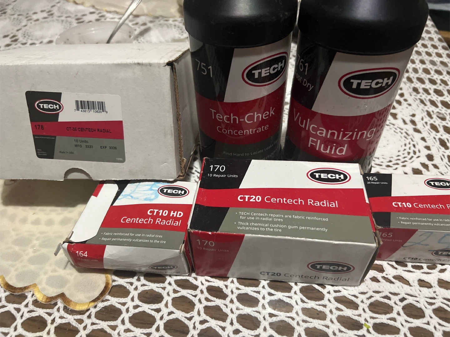 TECH Tire Repair Patches & Vulcanizing Fluid - photo 3