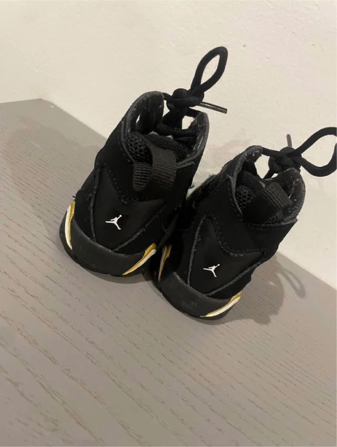 Jordan 7 Toddler Shoes - Black/Gold - photo 5