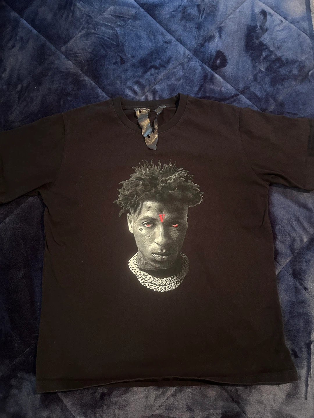 Vlone NBA Youngboy Black T-Shirt
