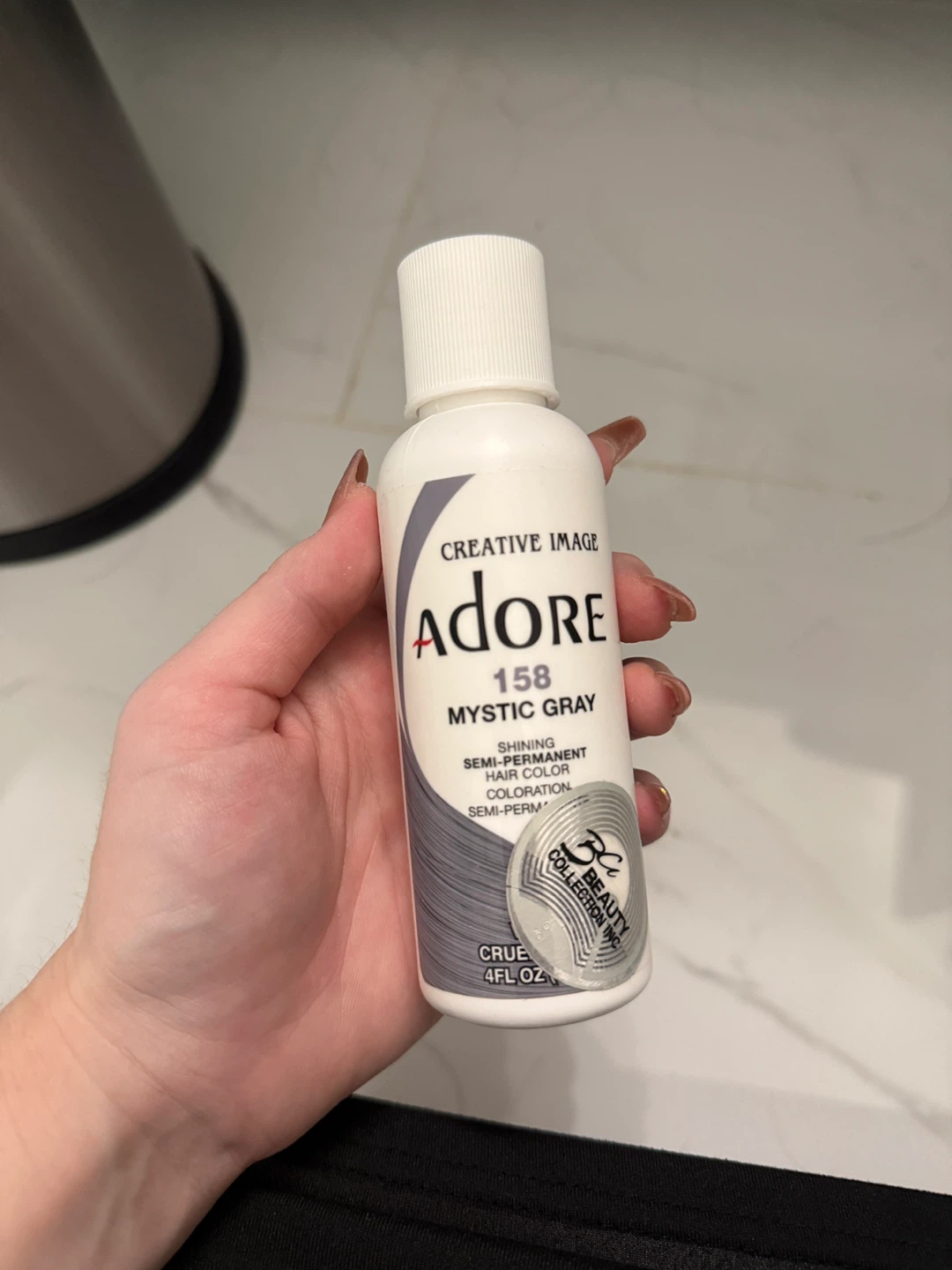 Adore Mystic Gray & Igora Royal & Wella Powder - photo 3