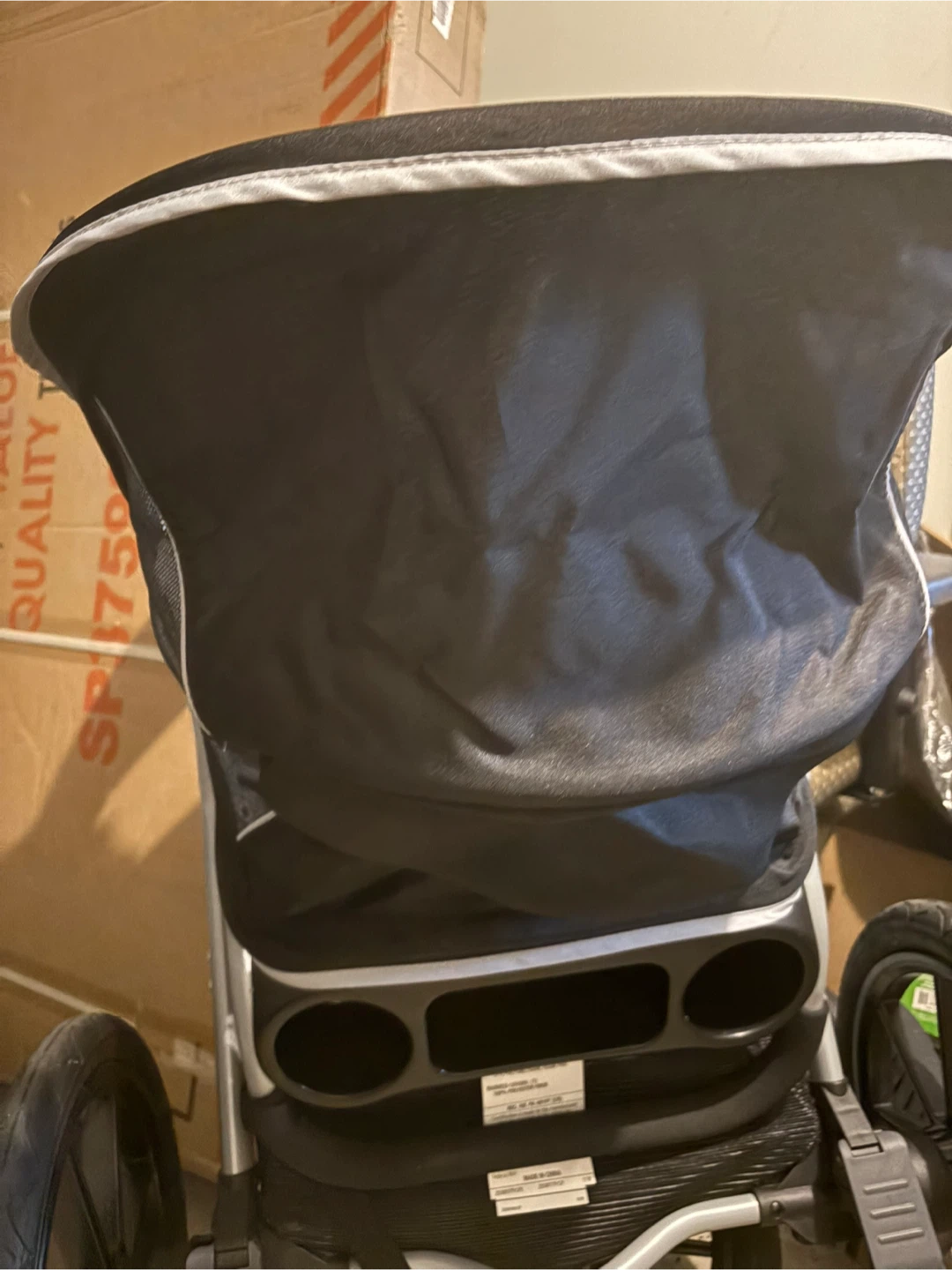 Double stroller kids