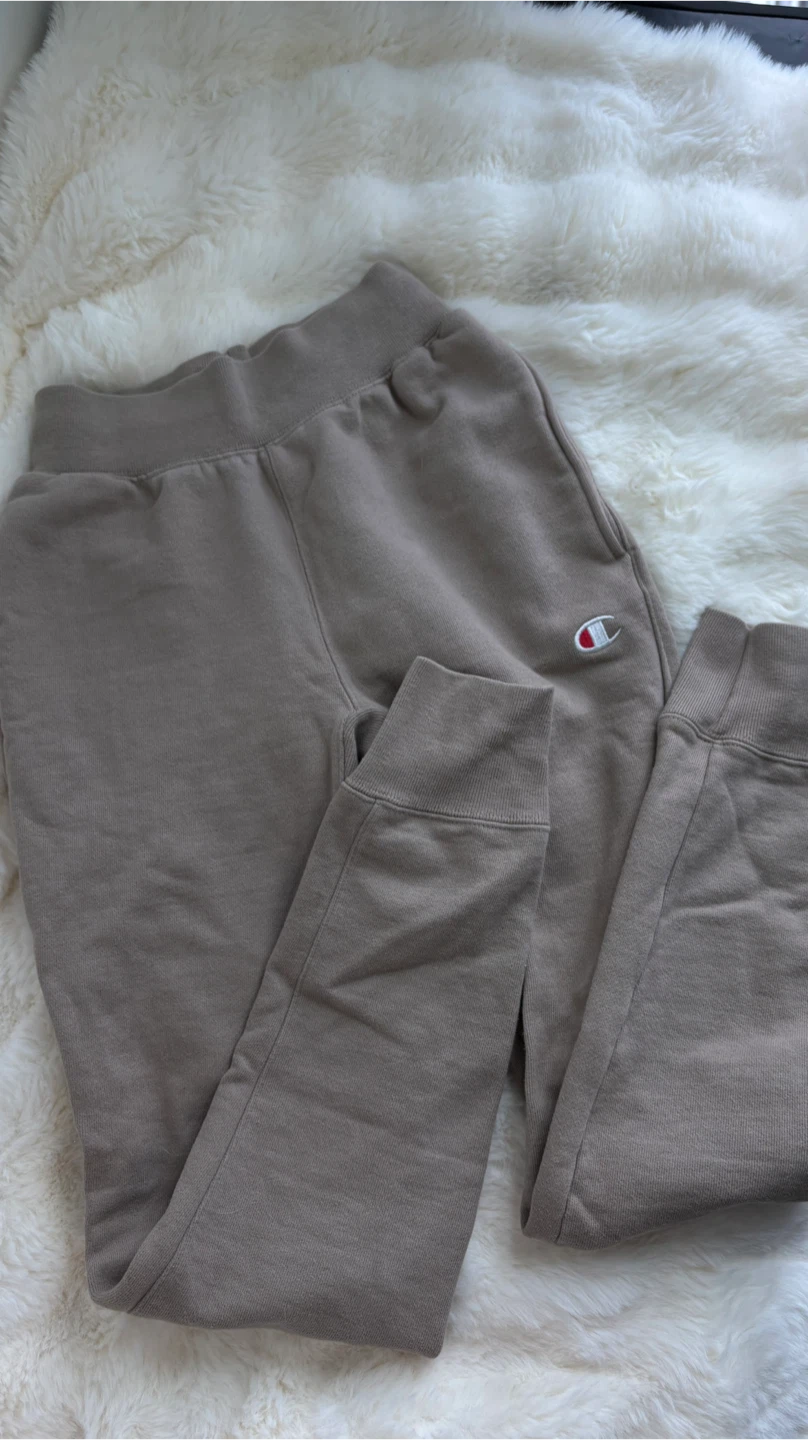 Champion Reverse Weave Sweatpants Khaki - Size XS - photo 2