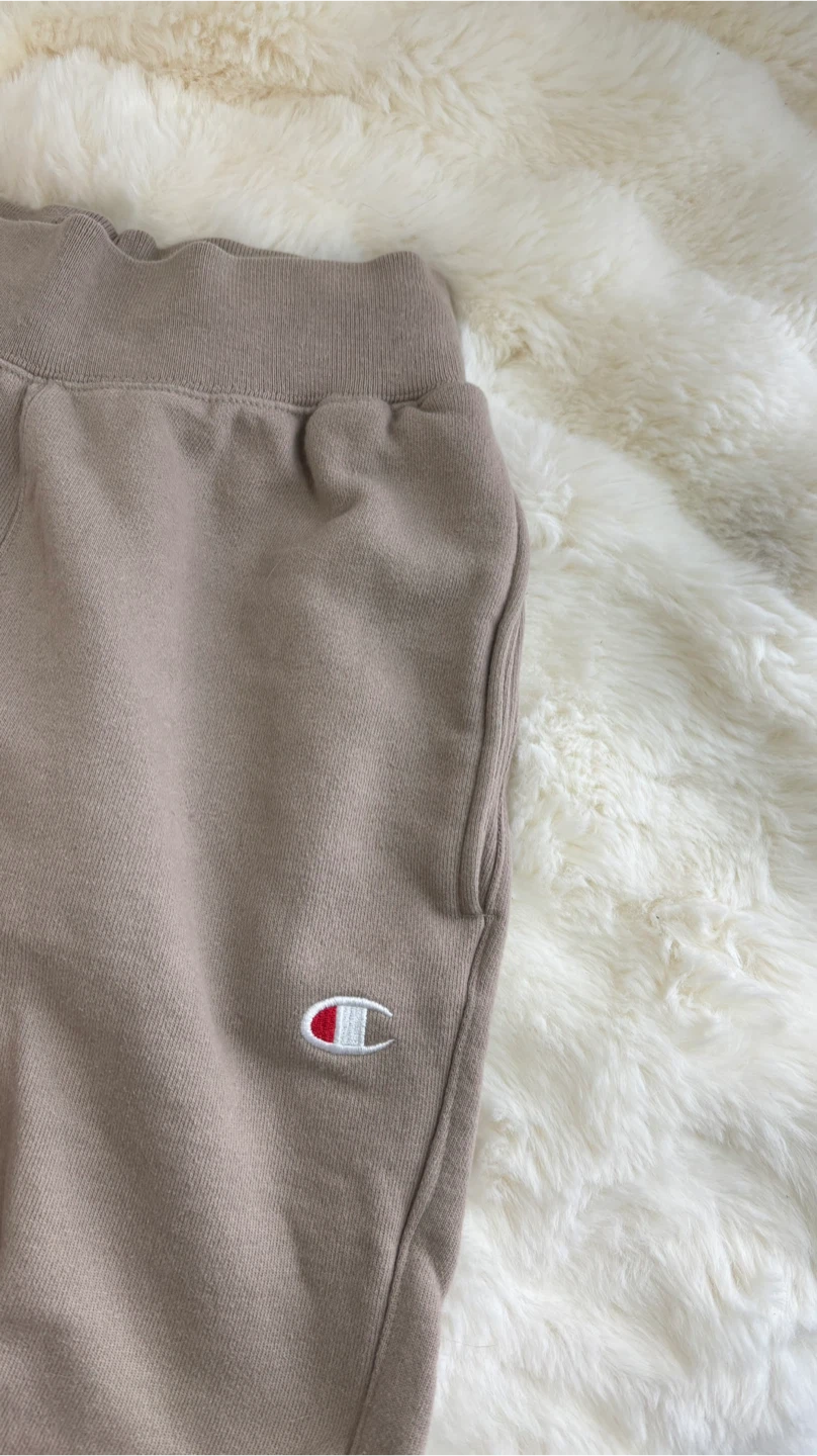Champion Reverse Weave Sweatpants Khaki - Size XS