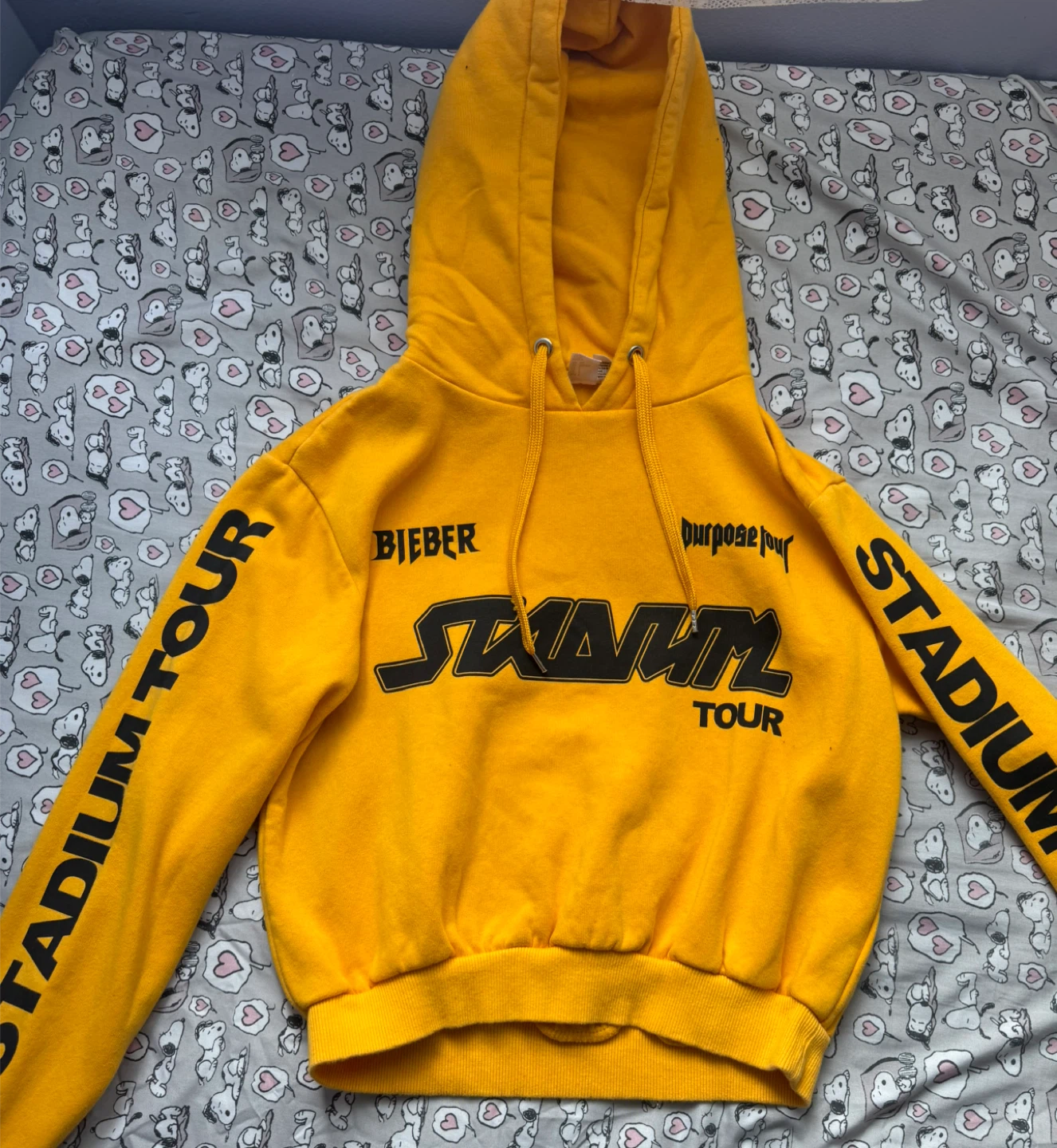 Justin Bieber Stadium Tour Hoodie - Size Small