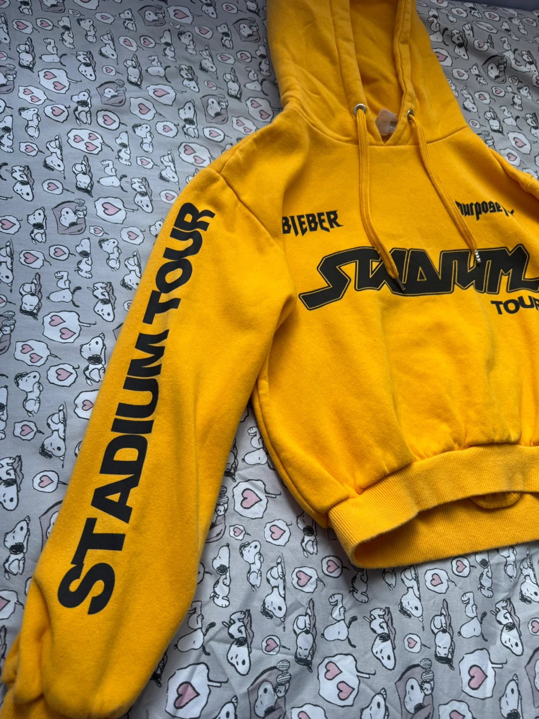 Justin Bieber Stadium Tour Hoodie - Size Small - photo 2