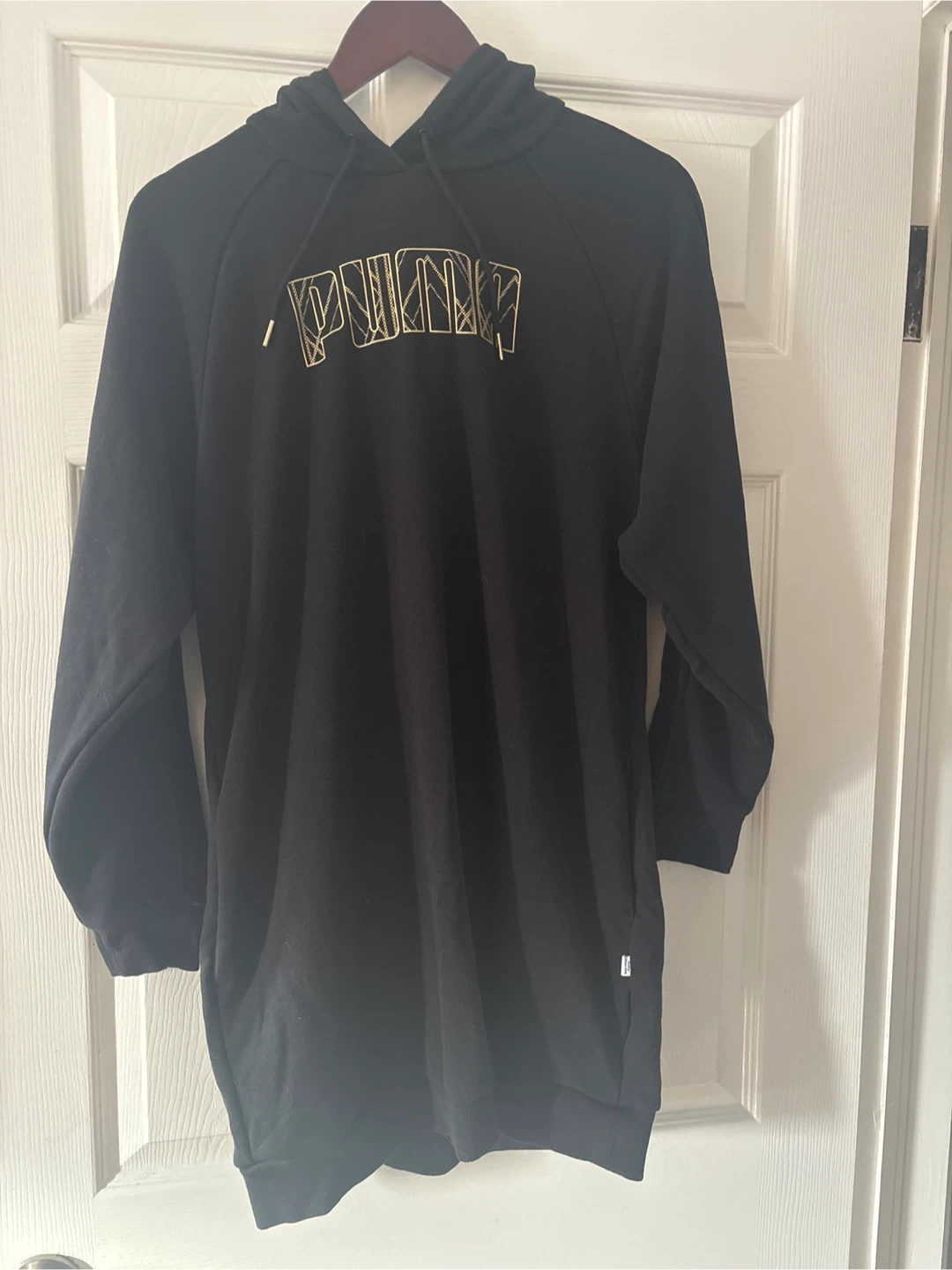Puma Black Hoodie Dress