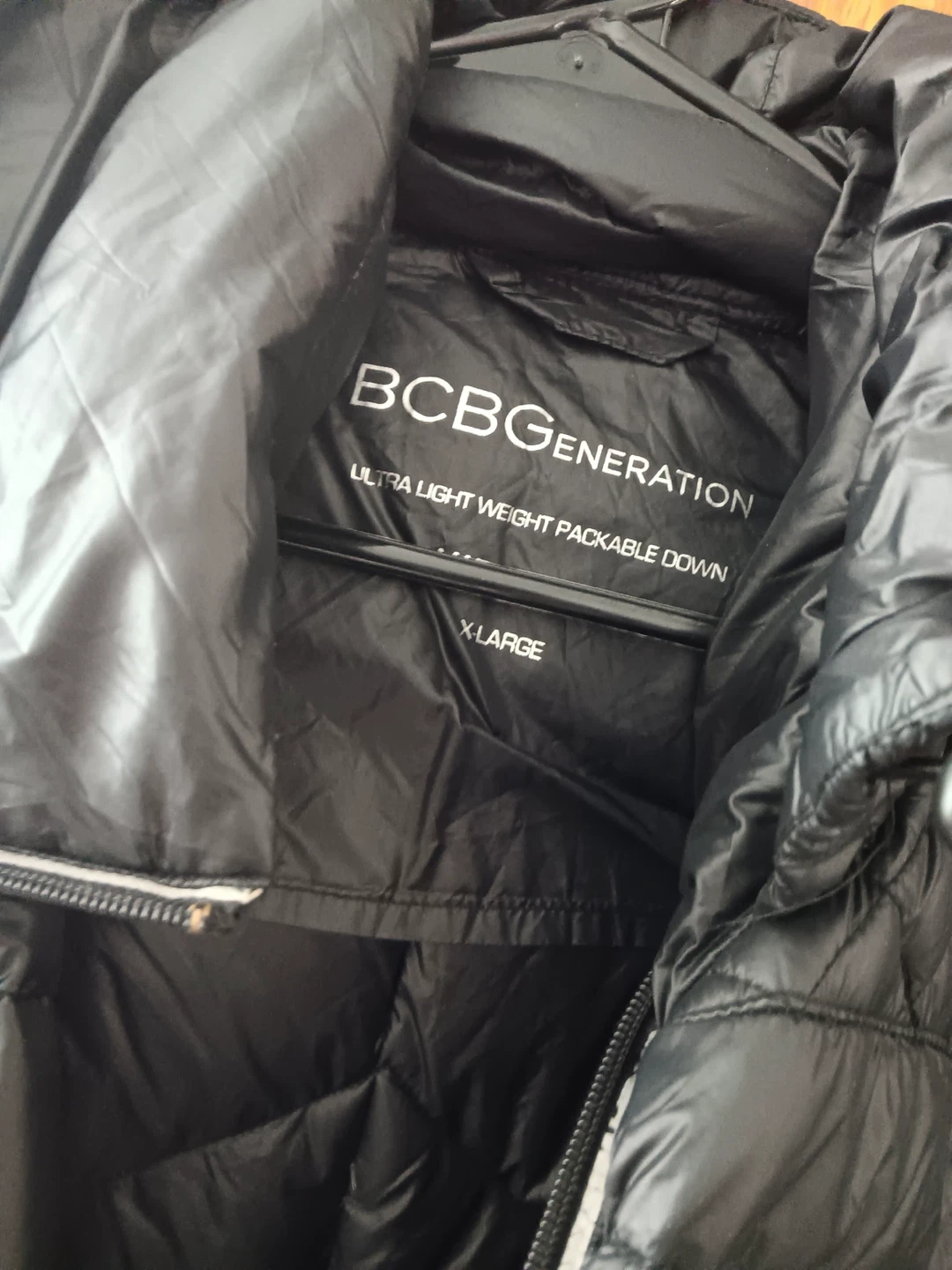 BCBG Generation Black Packable Down Puffer - XL - photo 2