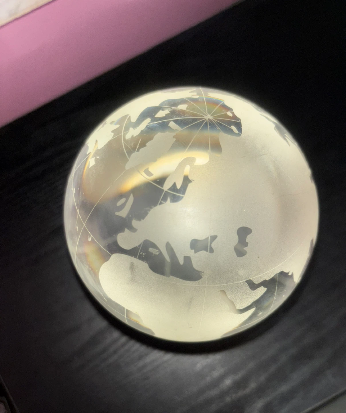 Glass Globe with Stand - photo 3