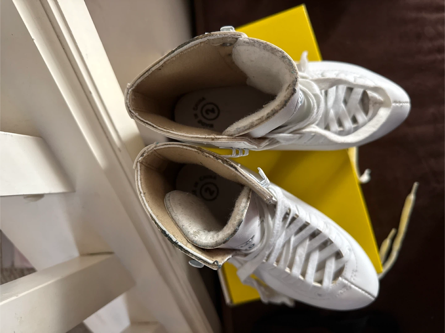 Glacier 120 White Ice Skates - Size 2 - photo 2
