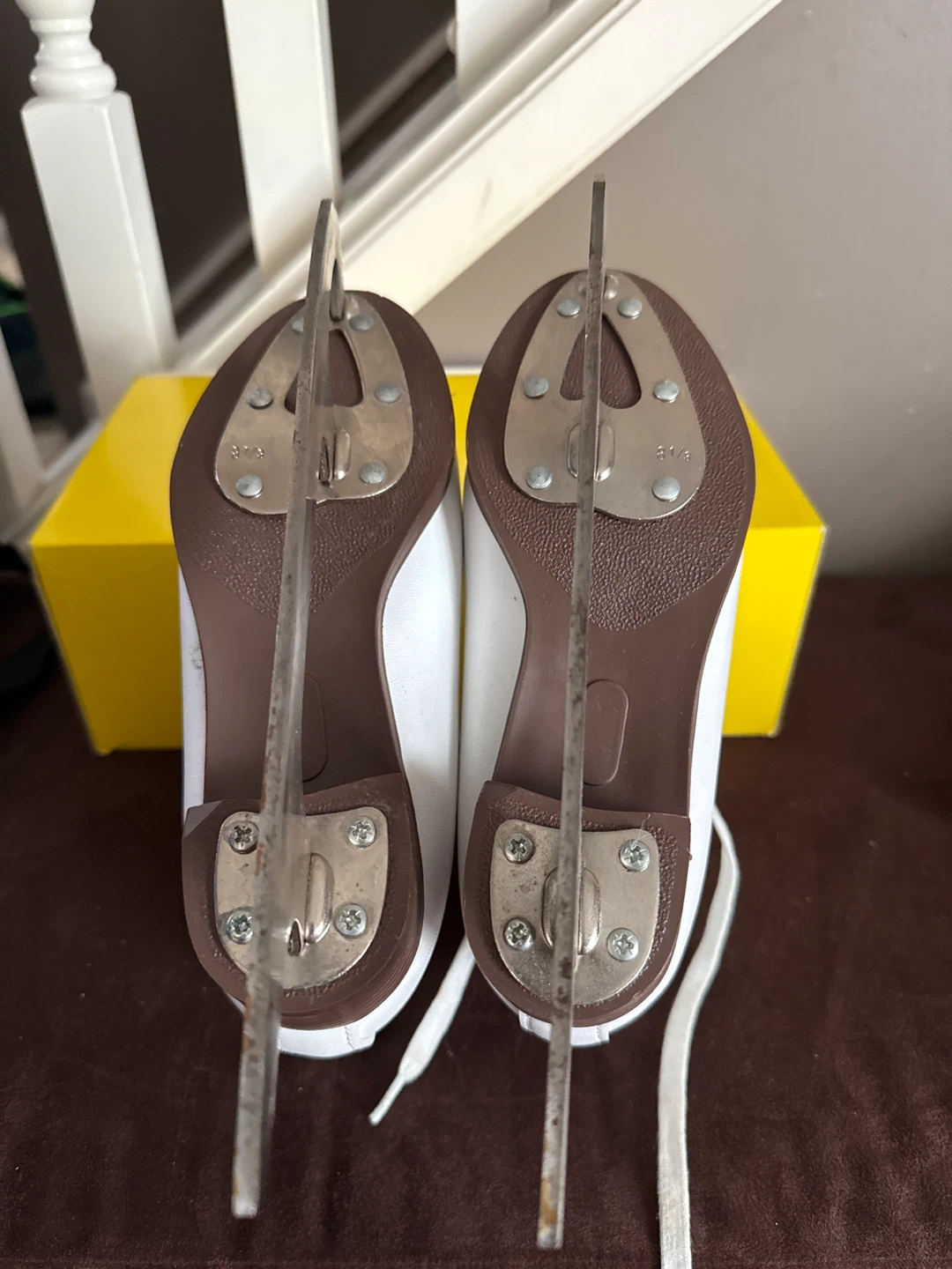 Glacier 120 White Ice Skates - Size 2 - photo 3