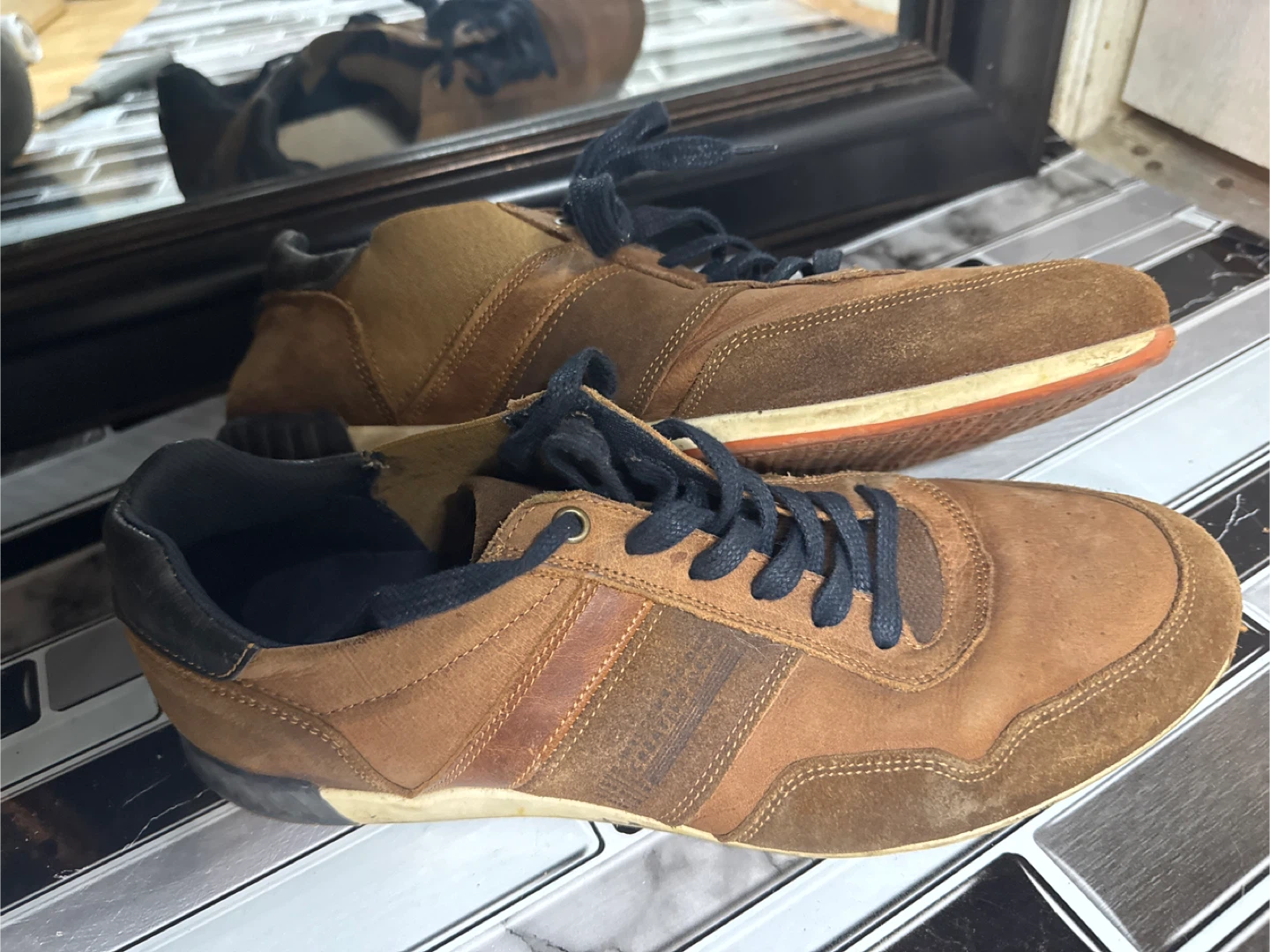 Bull Boxer Brown Leather Casual Shoes - photo 4