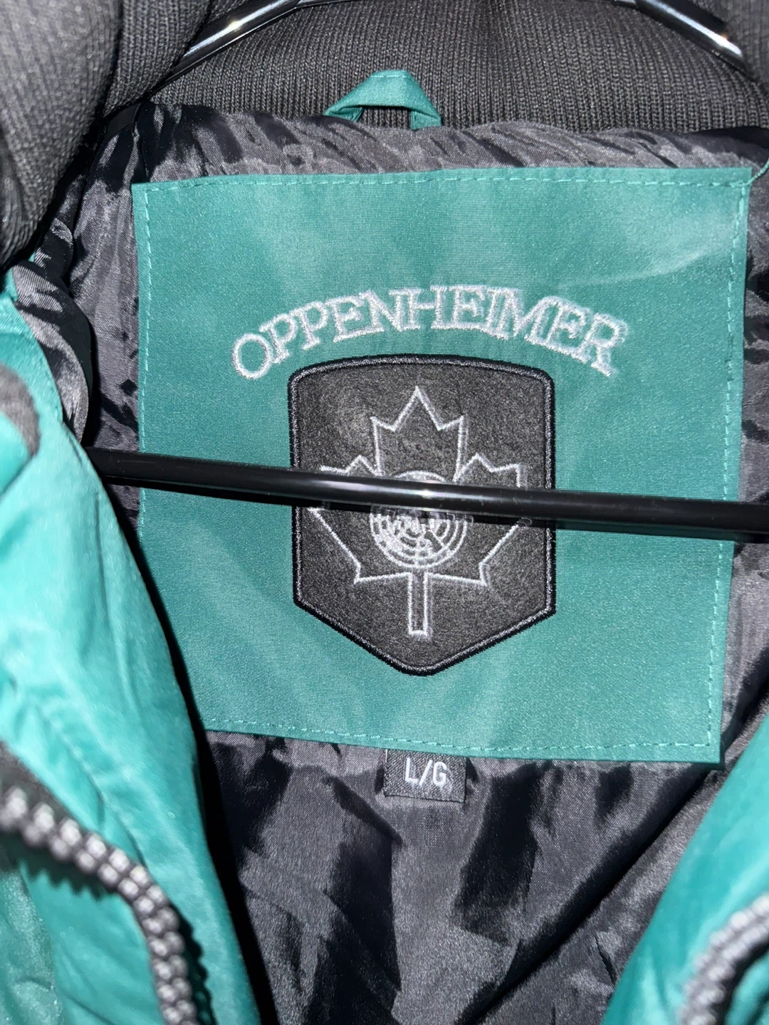 Oppenheimer Green Winter Coat - Size L - photo 3
