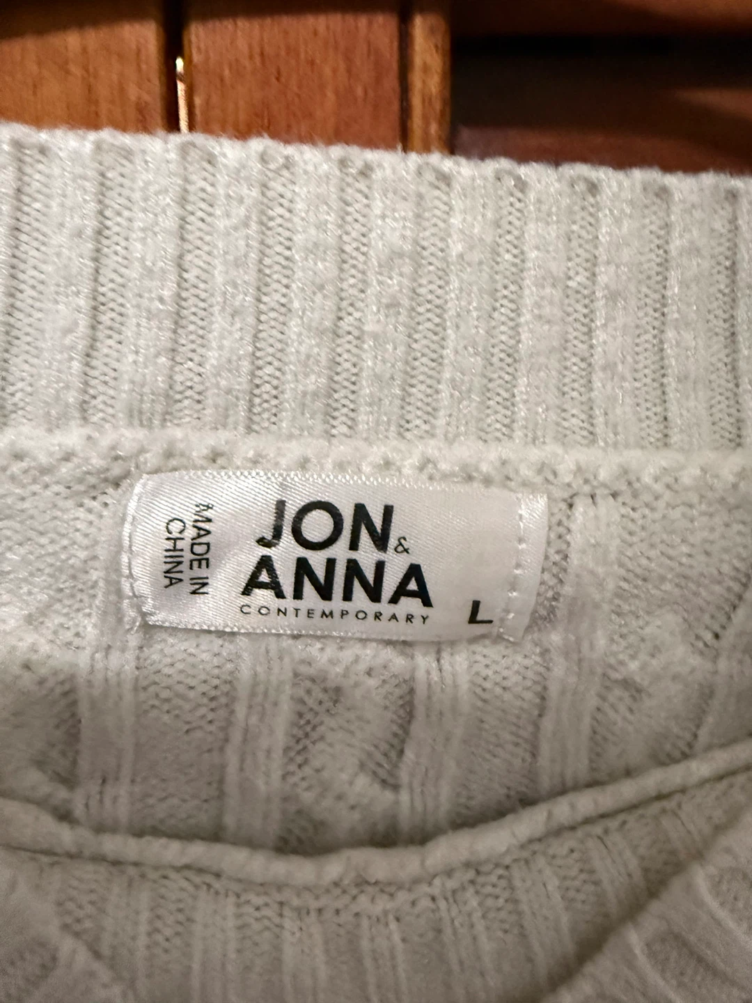 Jon & Anna Contemporary Sweater - Size L - photo 2