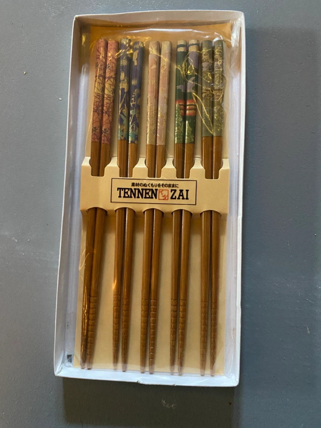 TENNEI ZAI Chopsticks Set - New in Box 🥕