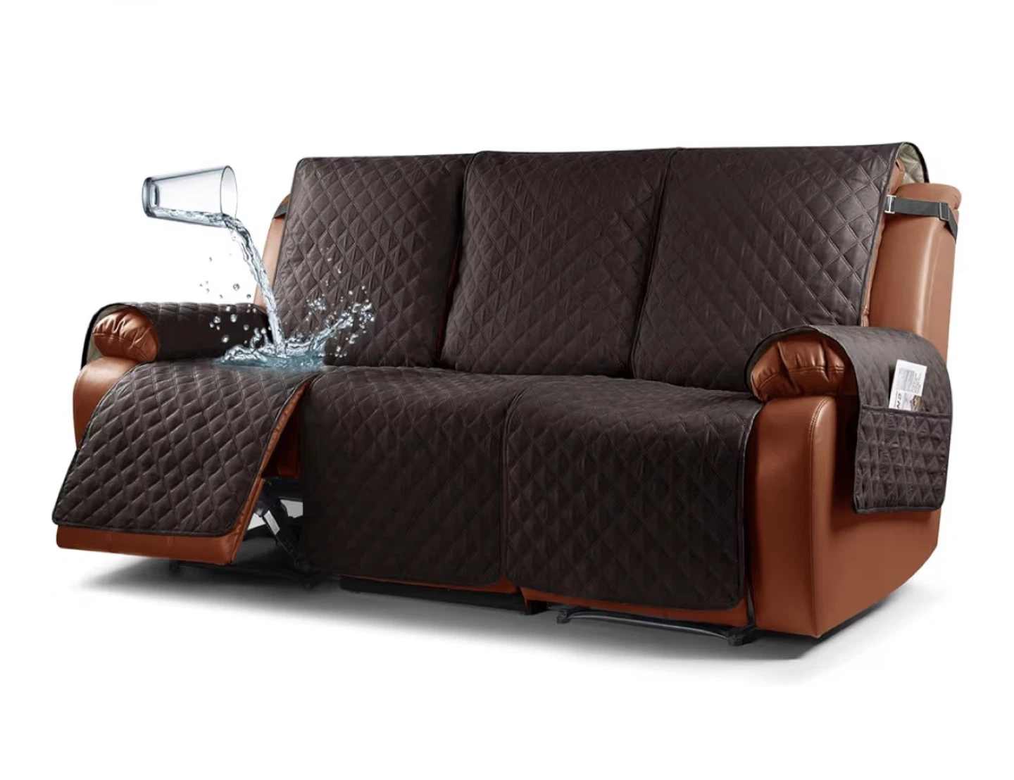 RUAOZZ Waterproof Recliner Cover (3 Seater) 🥕 - photo 2