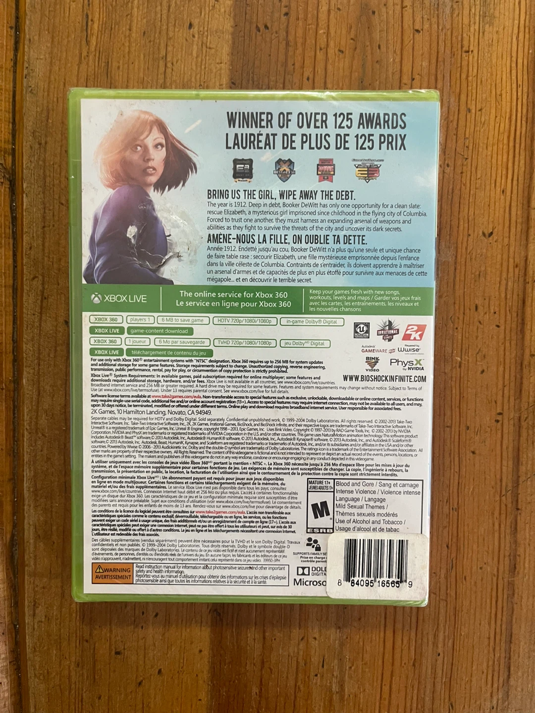 Bioshock Infinite (New, Sealed, Xbox 360, 2013 Game, Rare) - photo 2