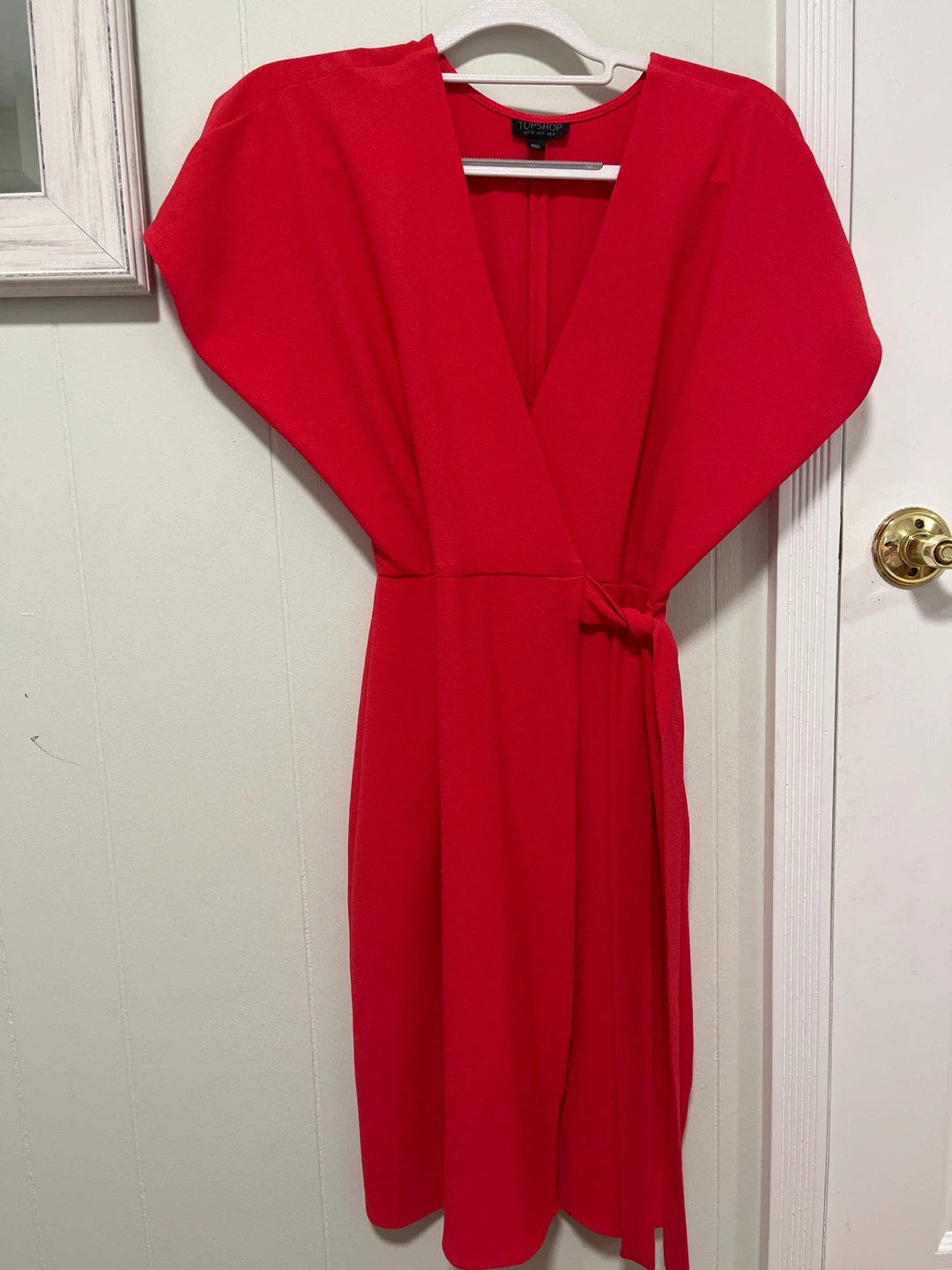 Topshop Red Dress - Size US 0 - photo 2