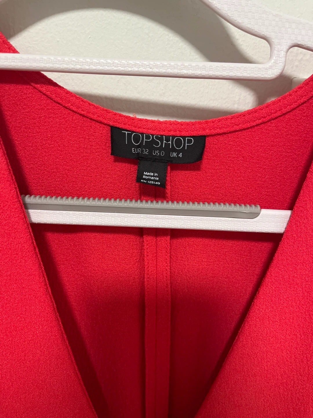 Topshop Red Dress - Size US 0 - photo 3