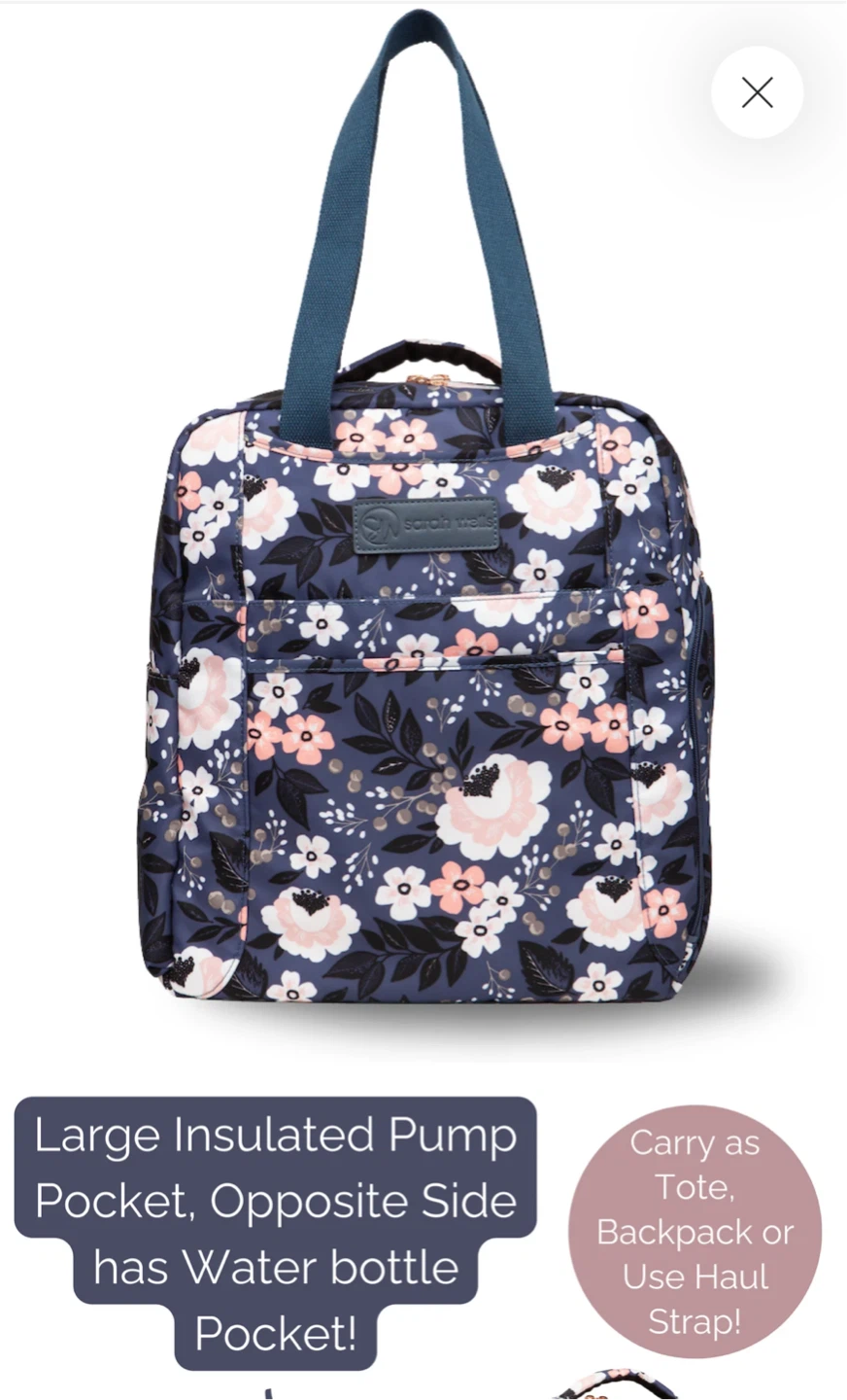 Tote bag spectra pump travel mama bag