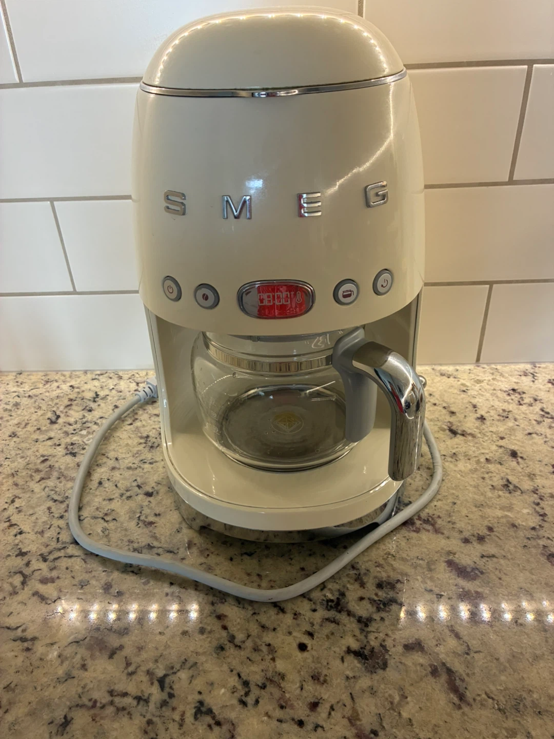 Smeg Coffee Maker - Cream Colour