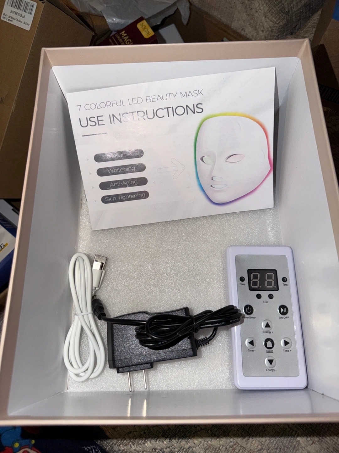 LED Face Mask - Light Therapy - photo 2