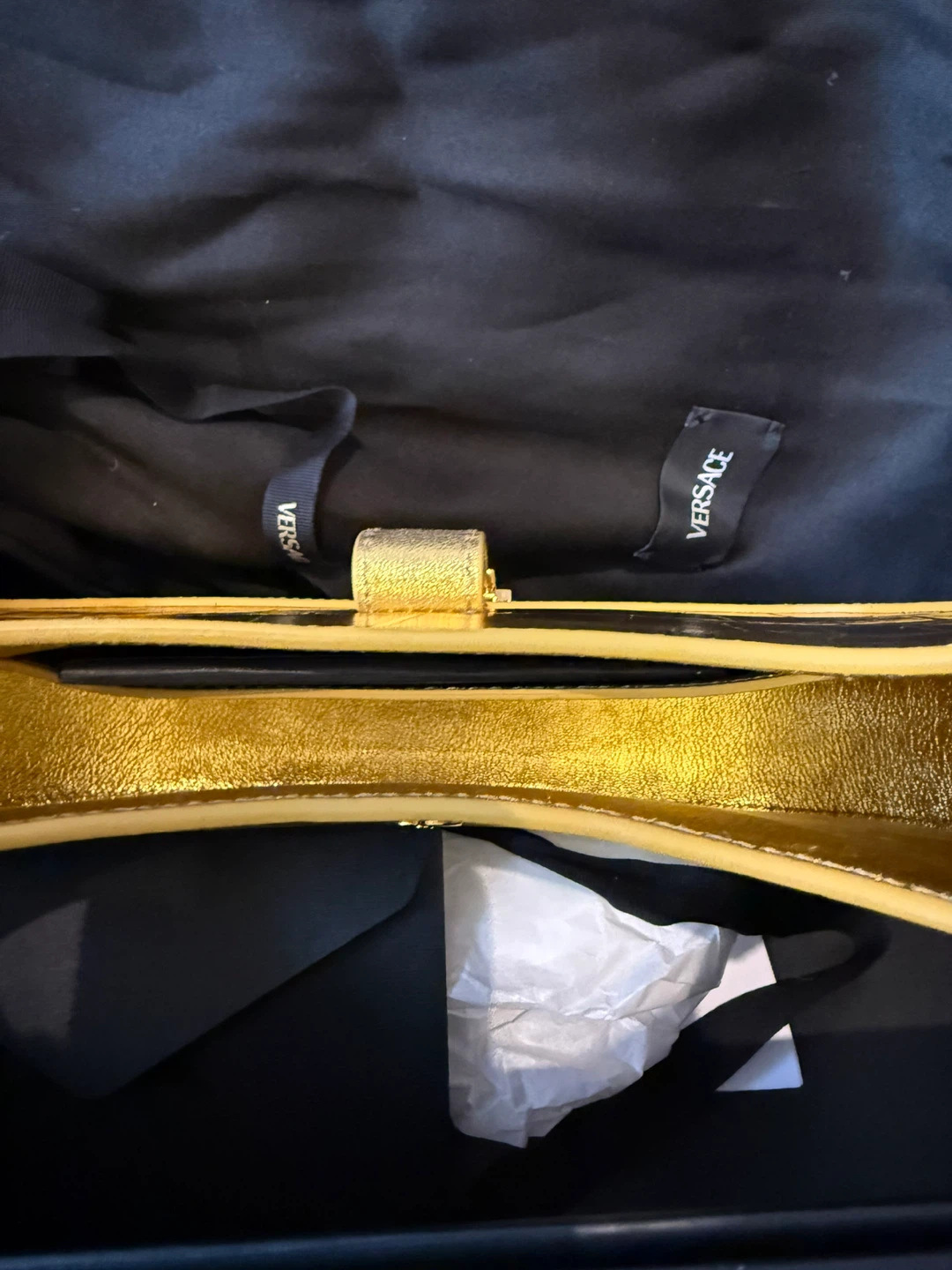 Versace Gold Shoulder Bag authentic - photo 4