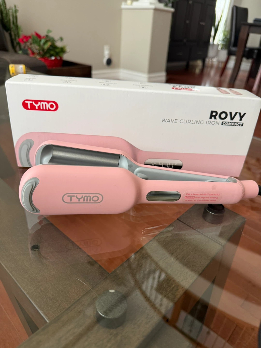 TYMO ROVY Compact Wave Curling Iron - Pink - photo 3